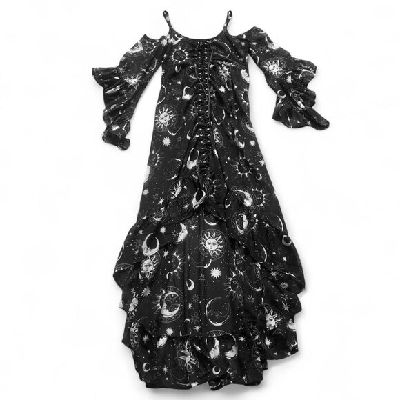 Killstar Astral Light Maxi Dress - Picture 4 of 7